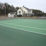 tennis court construction