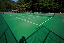 tennis court construction albany saratoga