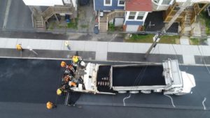 HMA Paving and Contracting parking lot pavement