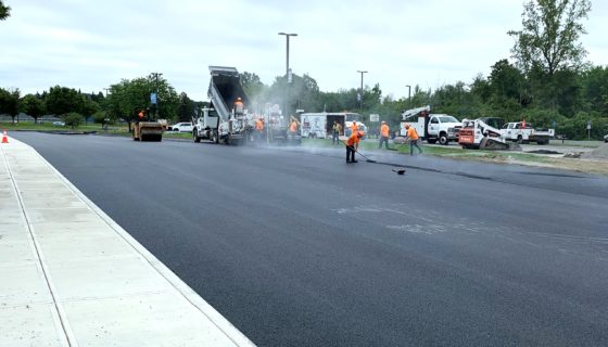 HMA Paving & Contracting asphalt paving team
